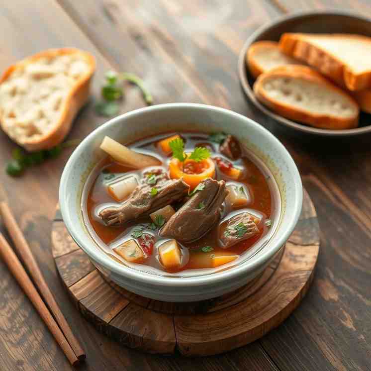 Sup Tulang - Best Beef Bone Broth Recipe